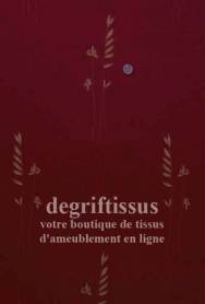 Tissu satiné tissé rouge épi de blé Dégriftissus vous propose ce tissu d&#039;ameublement tissé satiné rouge. Tissu satiné tissé Jacq
