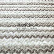 Tissu d'ameublement motifs vaguelettes, tissage Jacquard de grande résistance, doux, d'aspect laine - Dégrif' tissus