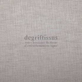 Dégriftissus vous propose ce tissu d&#039;ameublement chêne, avec nuances de beiges, épais, haut de gamme, structuré, doublé latex, t
