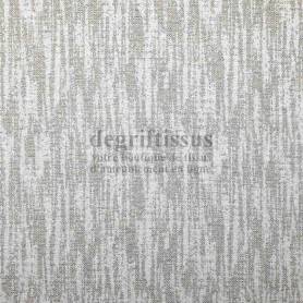 Tissu ameublement - Jacquard - strates beige - pour siège - fauteuil - chaise - coussin - banquette - degriftissus.com