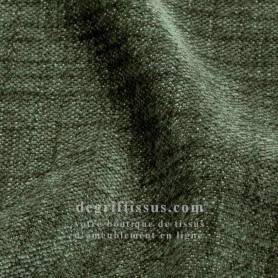 Tissu bicolore doux Tamise kaki