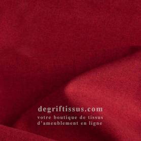 Tissu bross&eacute; Lerwick 18 rouge