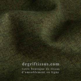 Tissu brossé Lerwick 25 vert forêt