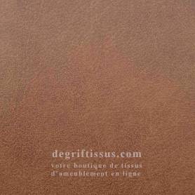 Cuir craquelé marron