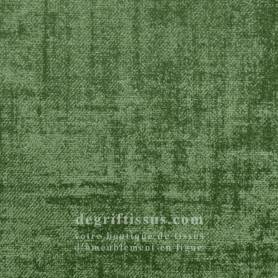 Velours chenille vert