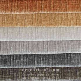 Tissu ameublement - Velours tridimensionnel Jungle 15 2- siège - fauteuil - canapé - coussin - rideau - nappe - degriftissus.com