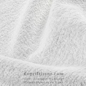 Tissu brillant doux Bryggen 20 blanc